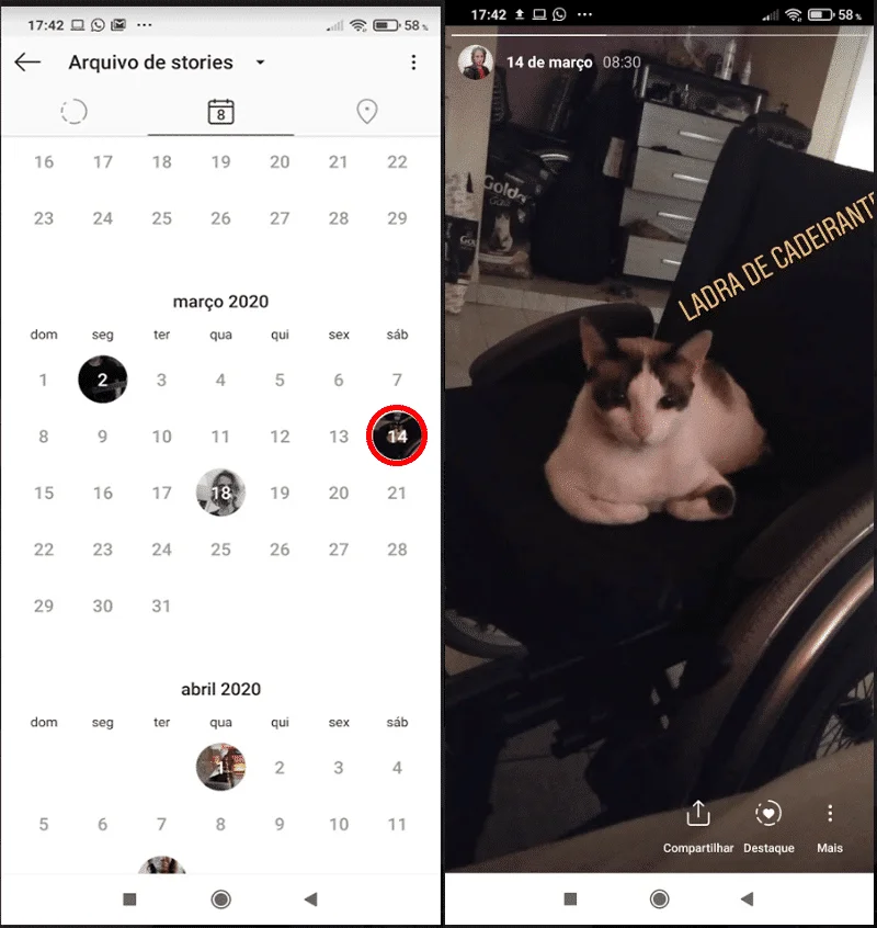Instagram disponibiliza função de calendário e mapa de Stories arquivados, veja como acessar