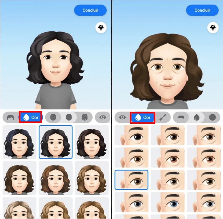 Crie e personalize seu avatar no Facebook.