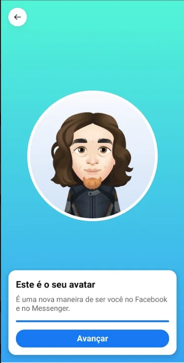 Crie e personalize seu avatar no Facebook.