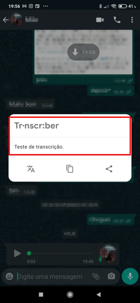 Whatsapp: Aprenda como ler um áudio no Android